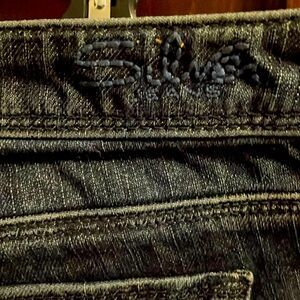 Authentic silver jeans, 28 waist 33 length